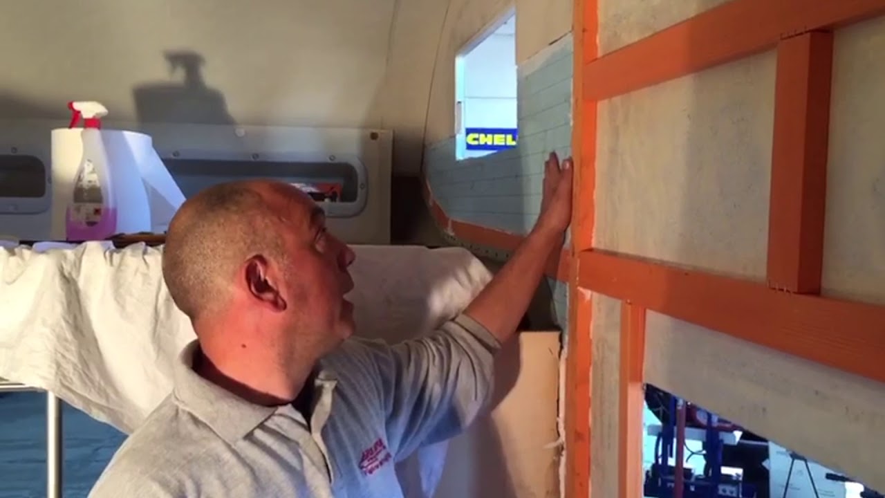 Video spiegazione intervento infiltrazione parete laterale Camper