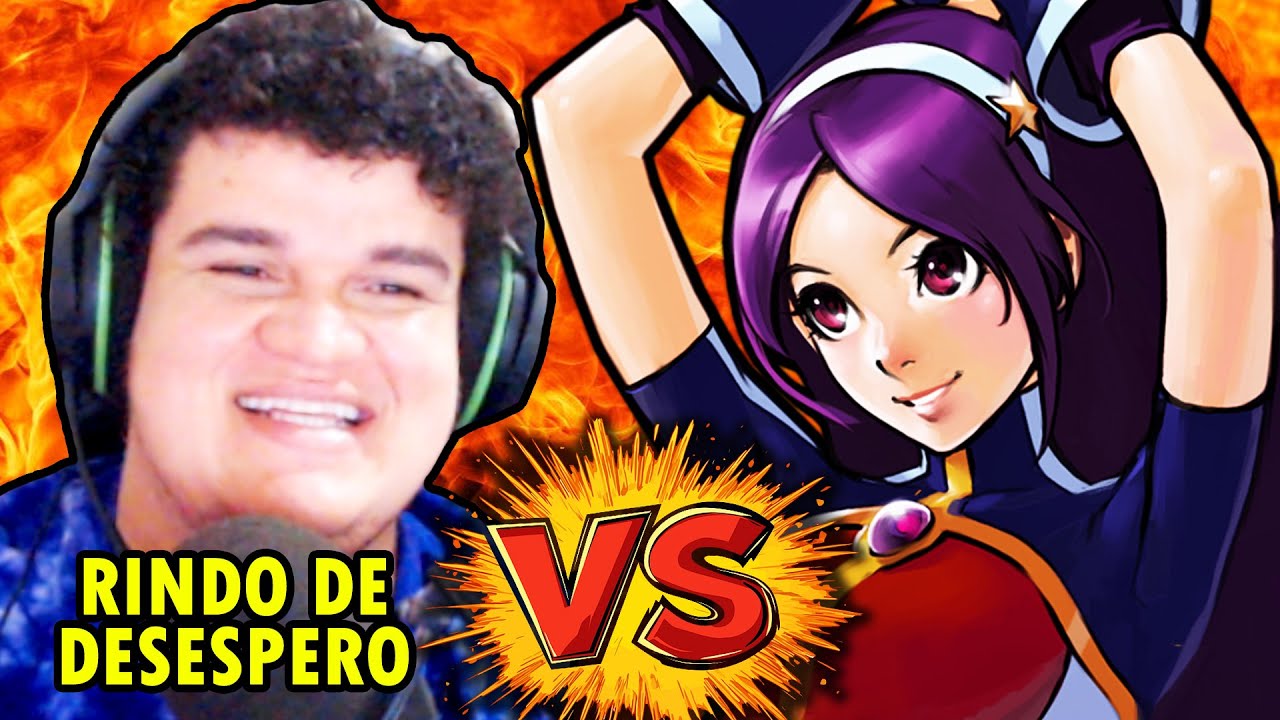 SEM PERDÃO PARA ATHENA, É COMBO 100% EM KOF 2002 ONLINE!!!