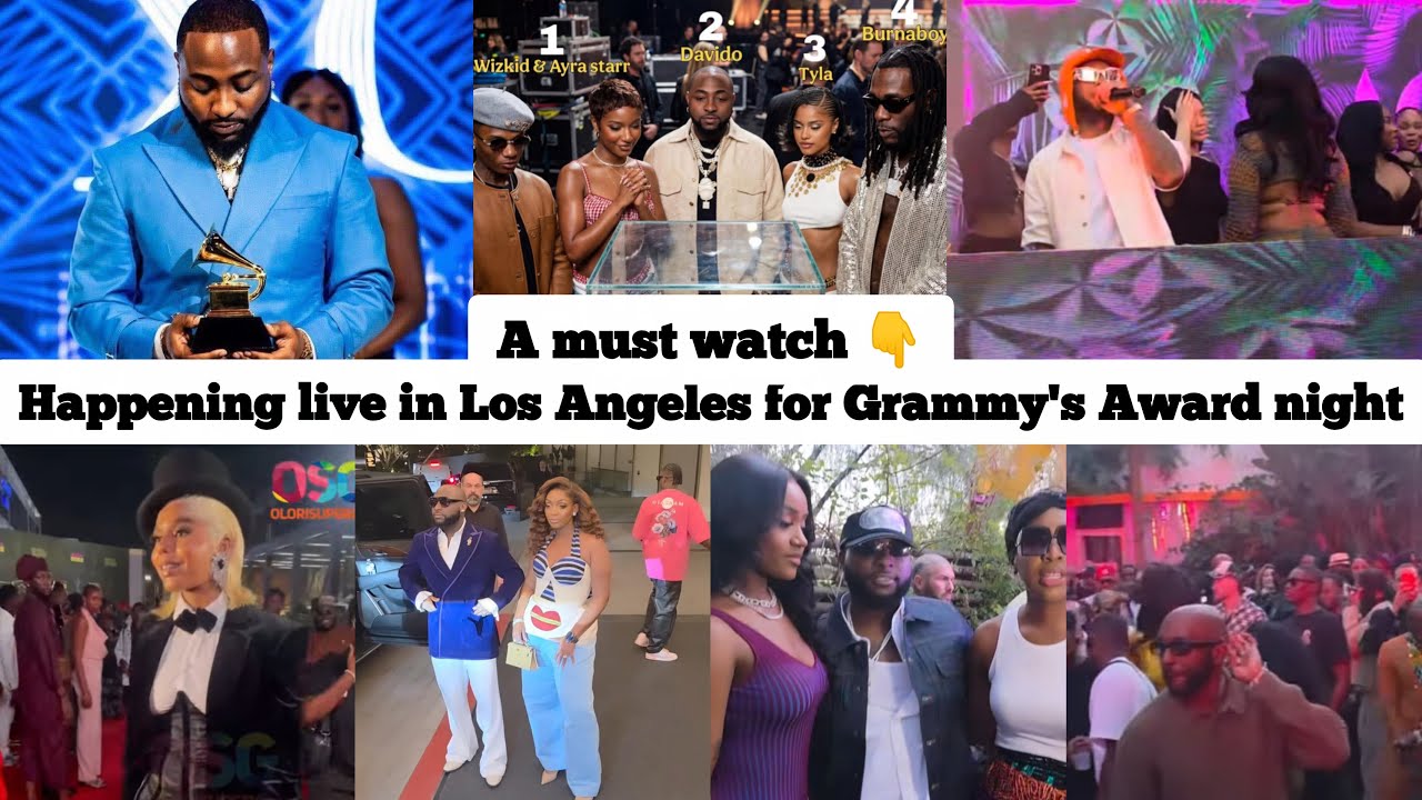 A must watch 👎 Grammy's Award night going on in Los Angeles spots your favourite