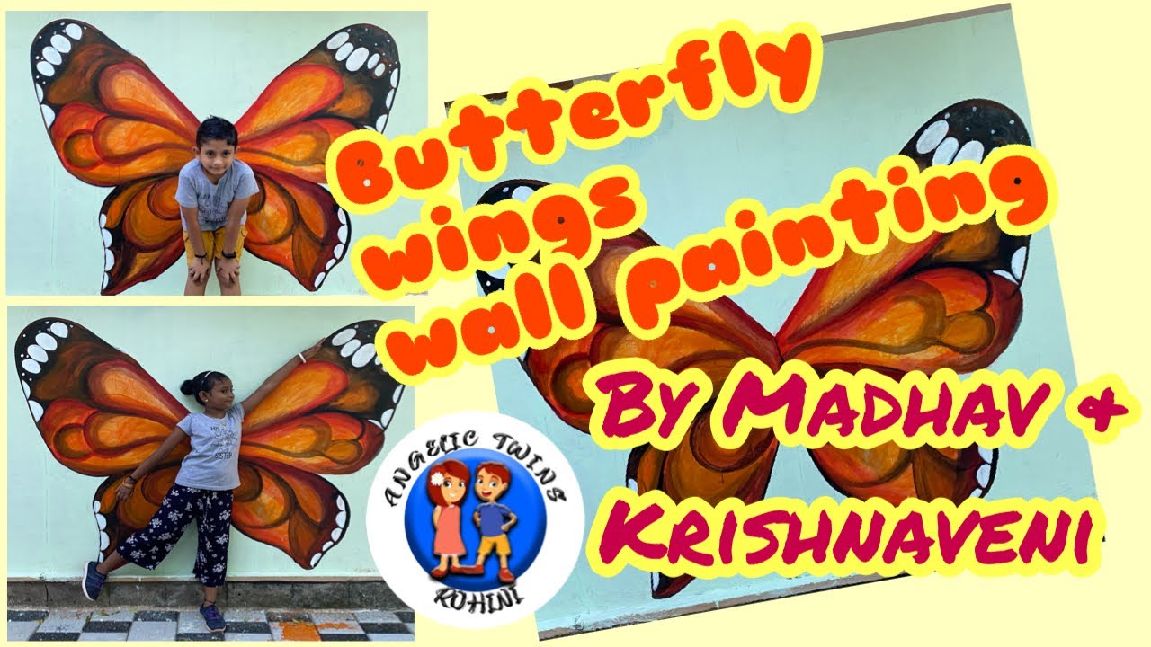 Wall Art. Butterfly wings