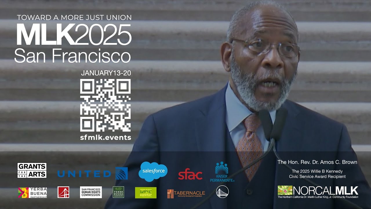 MLK2025 Feature Conversation with Rev Dr Amos C Brown