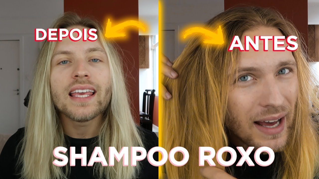COMO TIRAR O AMARELO DO CABELO COM SHAMPOO