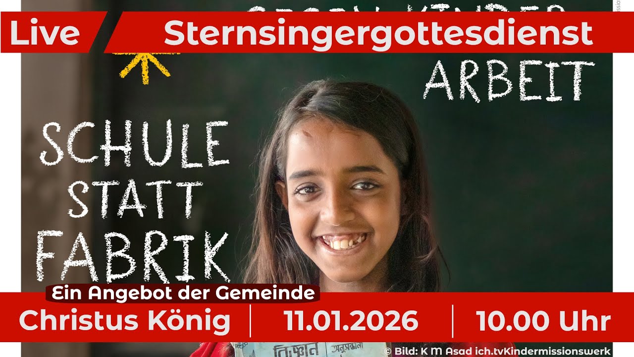 11.01.2026 - Sternsingergottesdienst