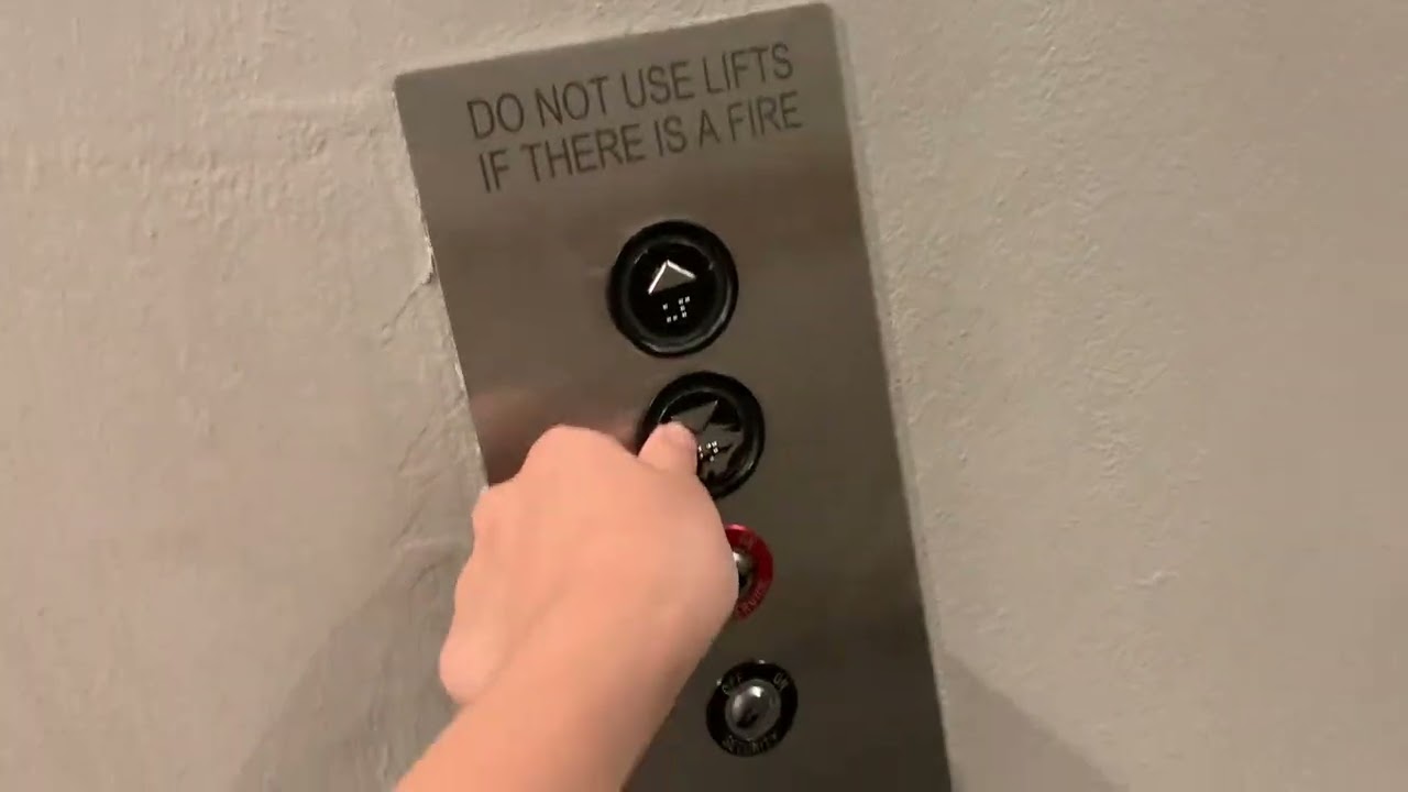 LEVEL 8?! Kone Monospace lift at World Square + locked off Schindler 2600