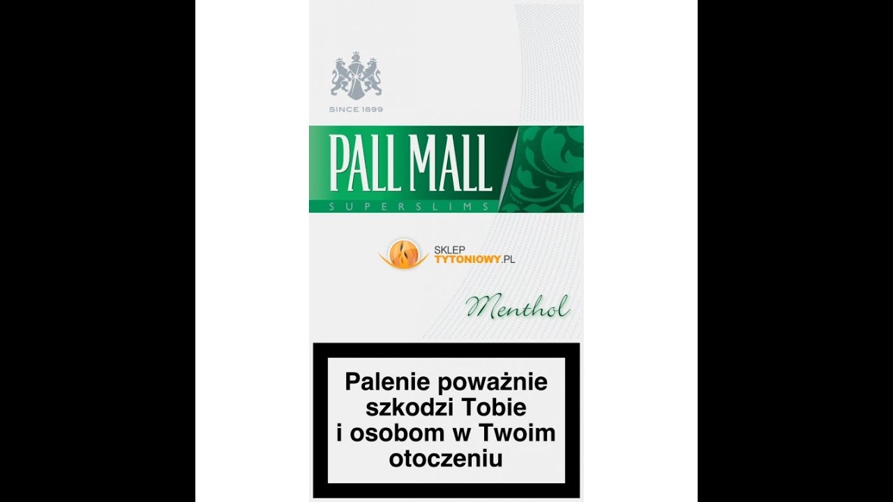 Test #29 - Pall Malle Menthol (Slim)