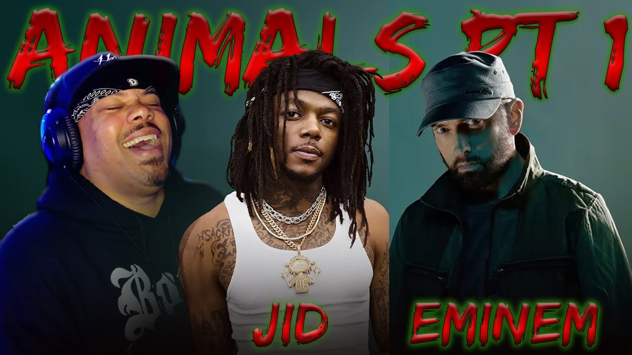 HE'S NOT A GOAT THO???? | Animals Pt 1 |  JID | EMINEM | Reaction |  COMMENTARY |