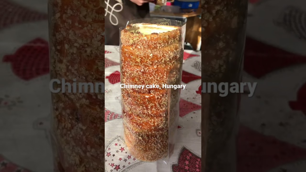🇭🇺 Chimney Cake (Kurtoskalacs), Budapest, Hungary.