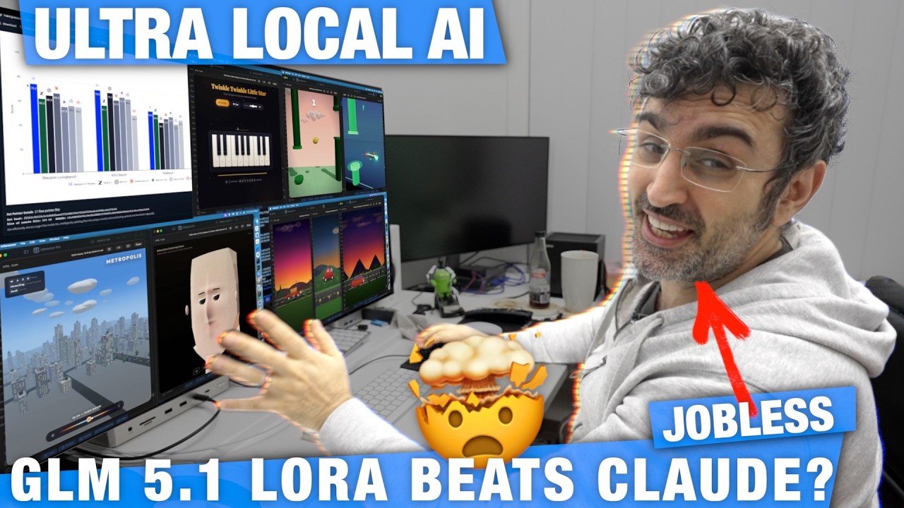 Czy kodowanie GLM 5.1 LoRA teraz pokonuje Claude&rsquo;a?! 🤯 | Szczeg&oacute;łowa RECENZJA Local AI