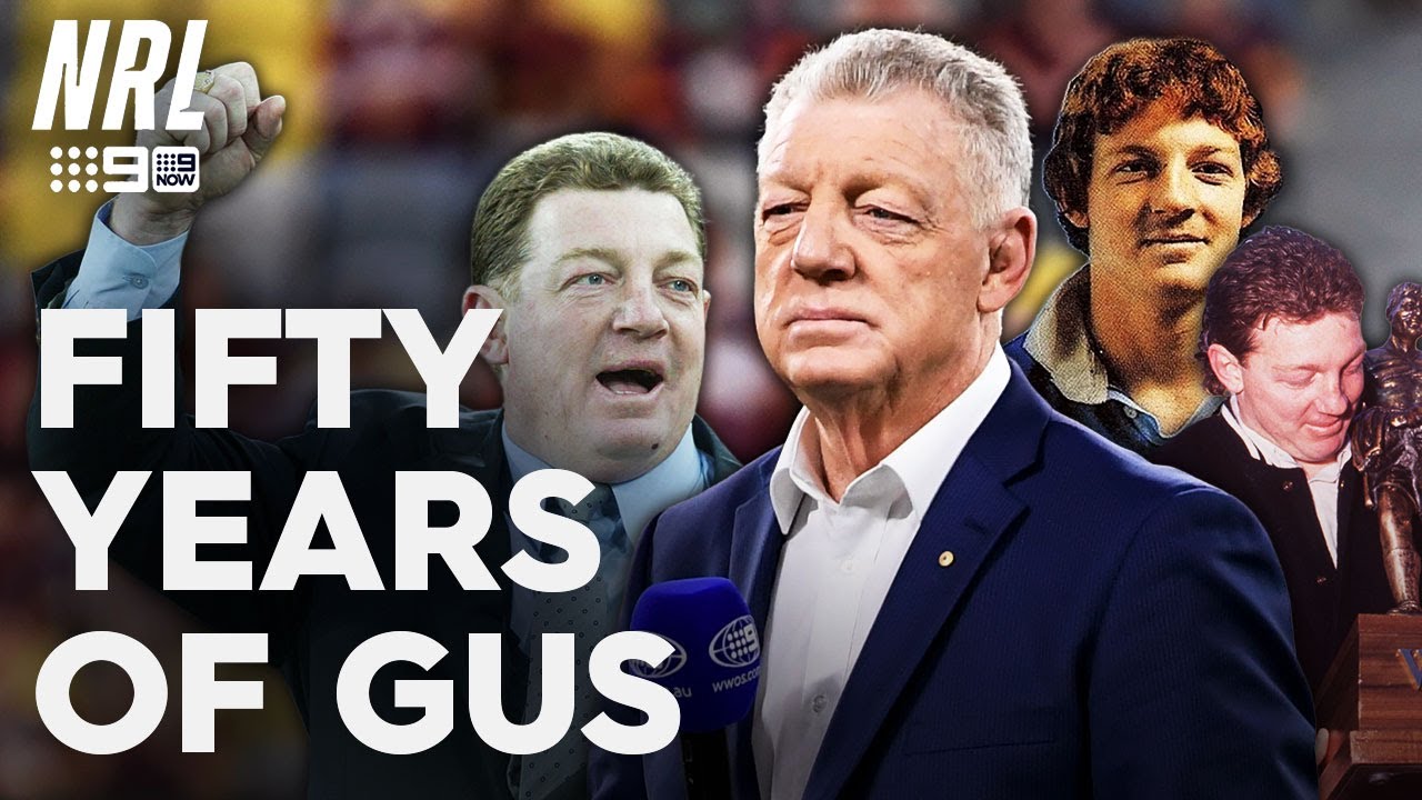 Gus Gould honoured for 50 years involved in rugby league ❤️