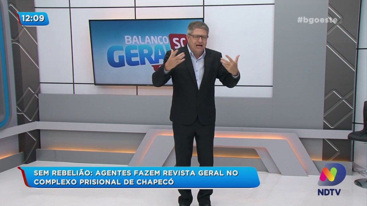 Sem rebelião: Agentes fazem revista geral no Complexo Prisional de Chapecó