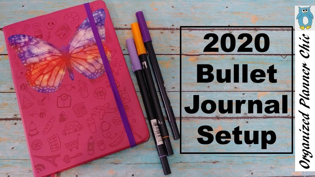 2020 Bullet Journal Setup | Easy Bullet Journal Setup | Minimal Bullet Journal Setup