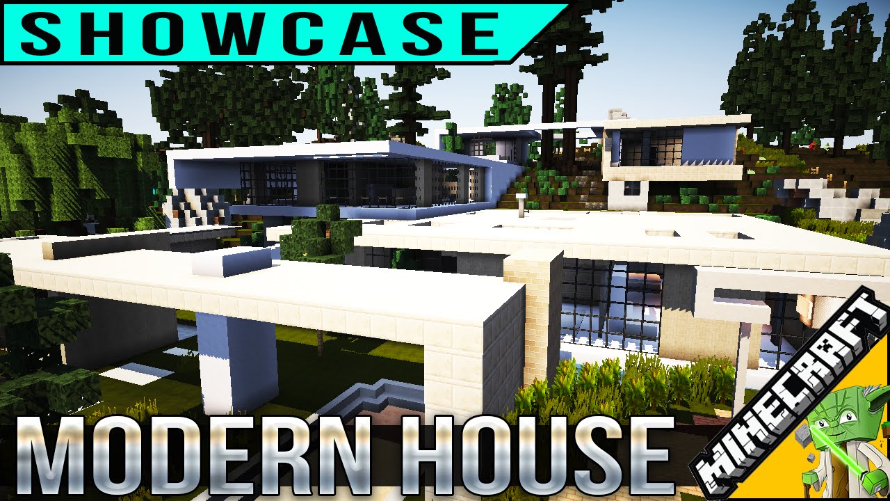 Minecraft Modern House Showcase from UTB - ft. GodCrafterUK