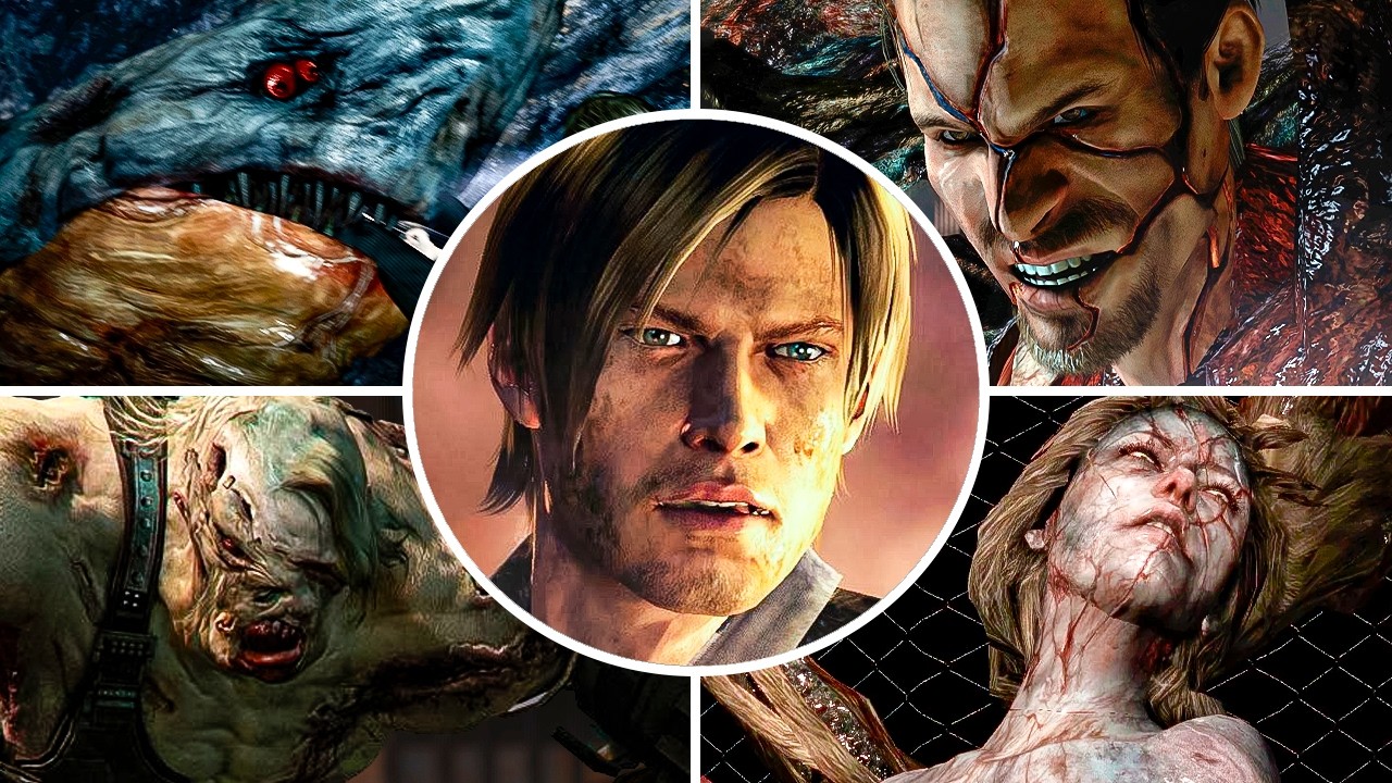 Resident Evil 6 – All Bosses (Leon Campaign) | 4K 60FPS No Commentary