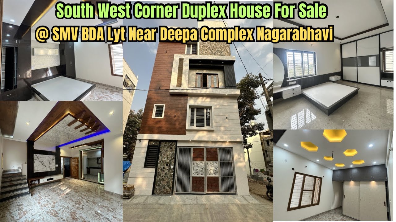 #215 #BDA South West Corner Duplex House House For Sale In SMV Lyt Bh NPS  #houseforsaleinbangalore