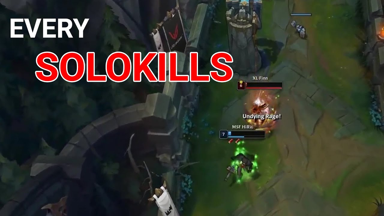 Every Solokills In the LEC 2022 Spring Split
