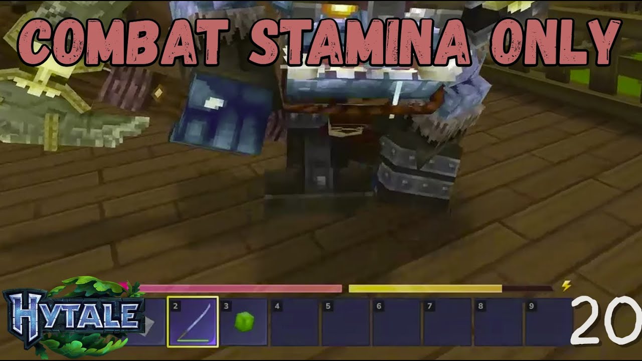 Hytale Mod Showcase: Combat Stamina Only