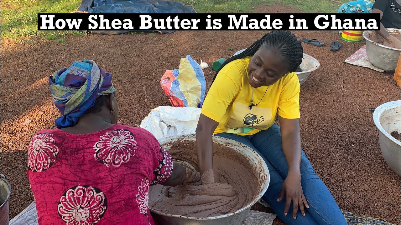 How Shea Butter is Made in Ghana 🇬🇭 The North Experience