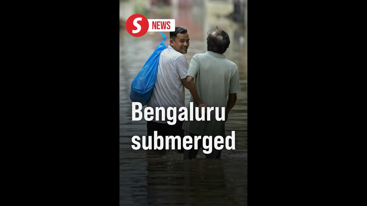 Heavy rains lead to flooding in India's Bengaluru