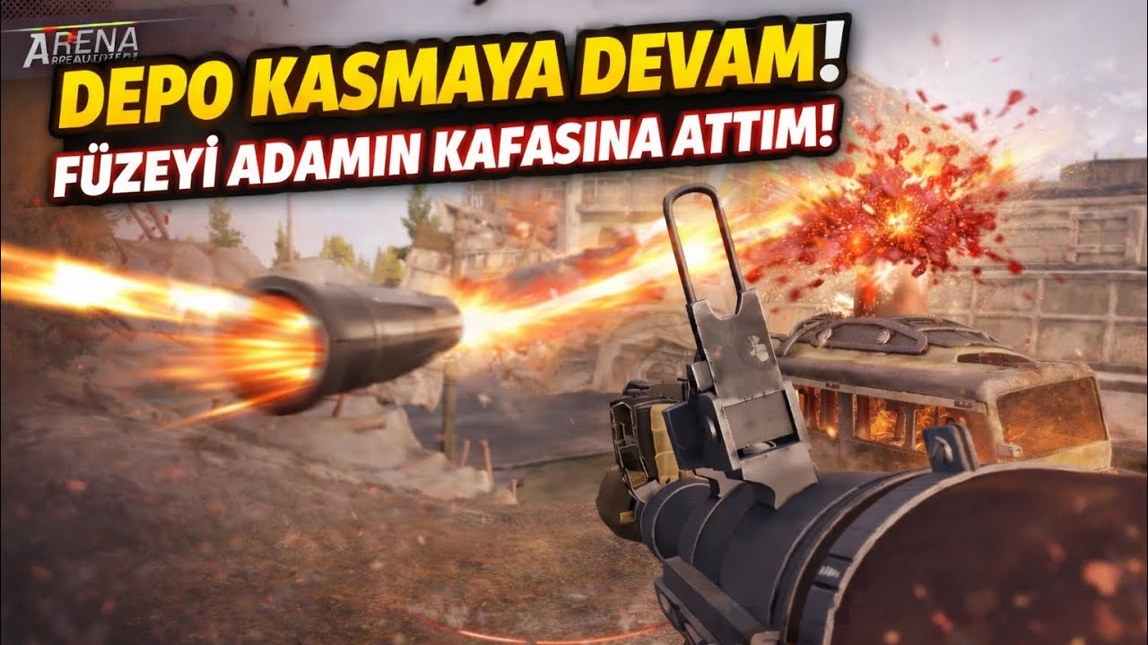 Depo Kasmak bizim işimiz/Roket nasıl atılır?/Arena Breakout Mobile #arenabreakout #fps #fpsgames 