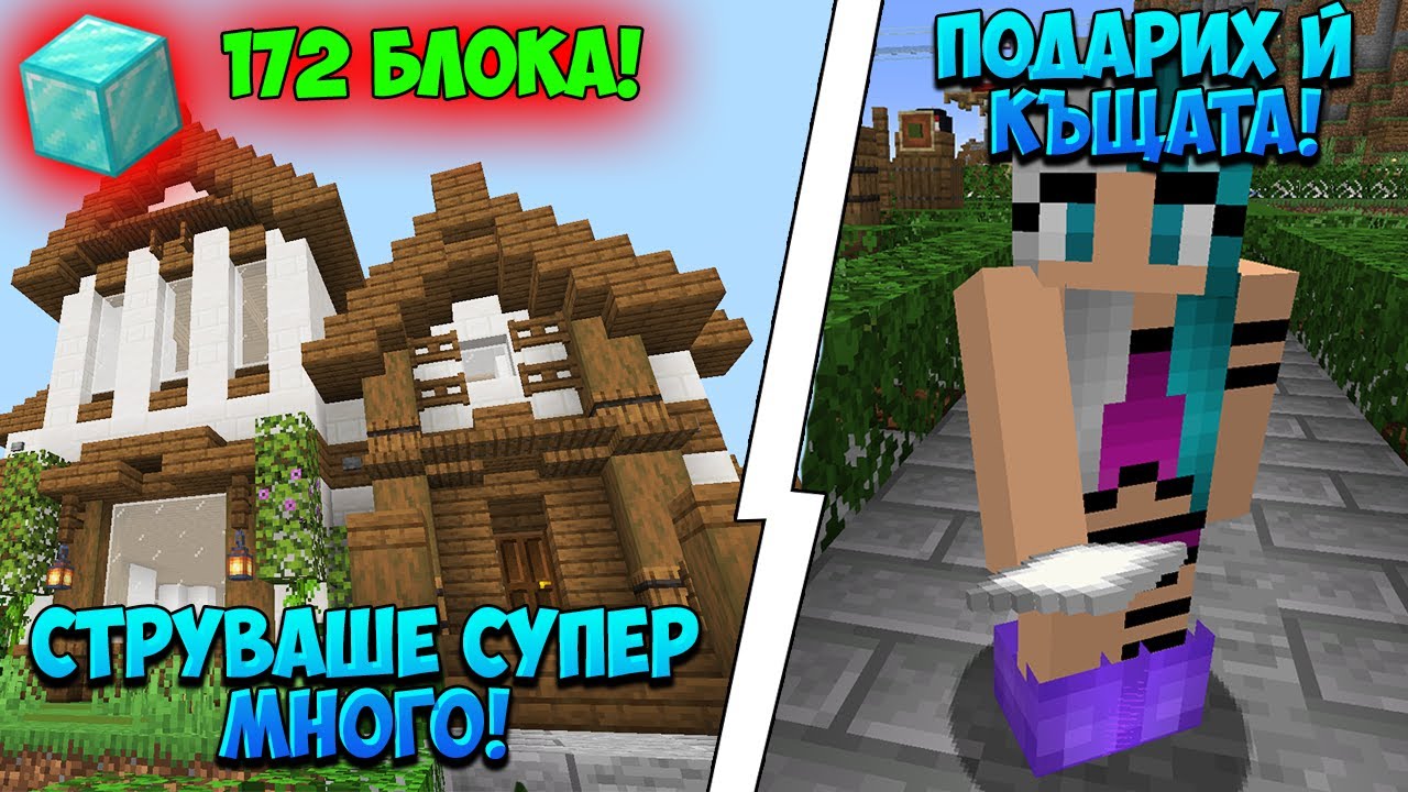 ДАДОХ 170 ДИАМАНТЕНИ БЛОКА ЗА ТАЗИ КЪЩА И СЛЕД ТОВА Й Я ПОДАРИХ!