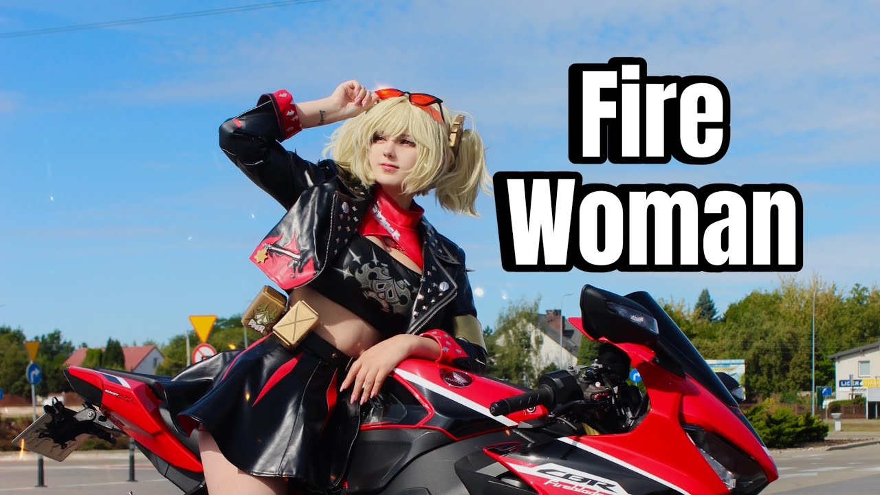 Fire Woman - The Cult - Cover Victory Vizhanska 