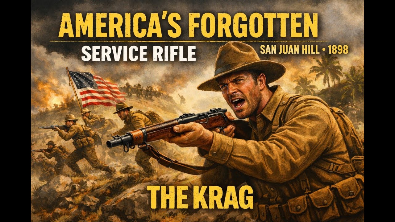 Americas Forgotten Service Rifle | The Krag - Jørgensen