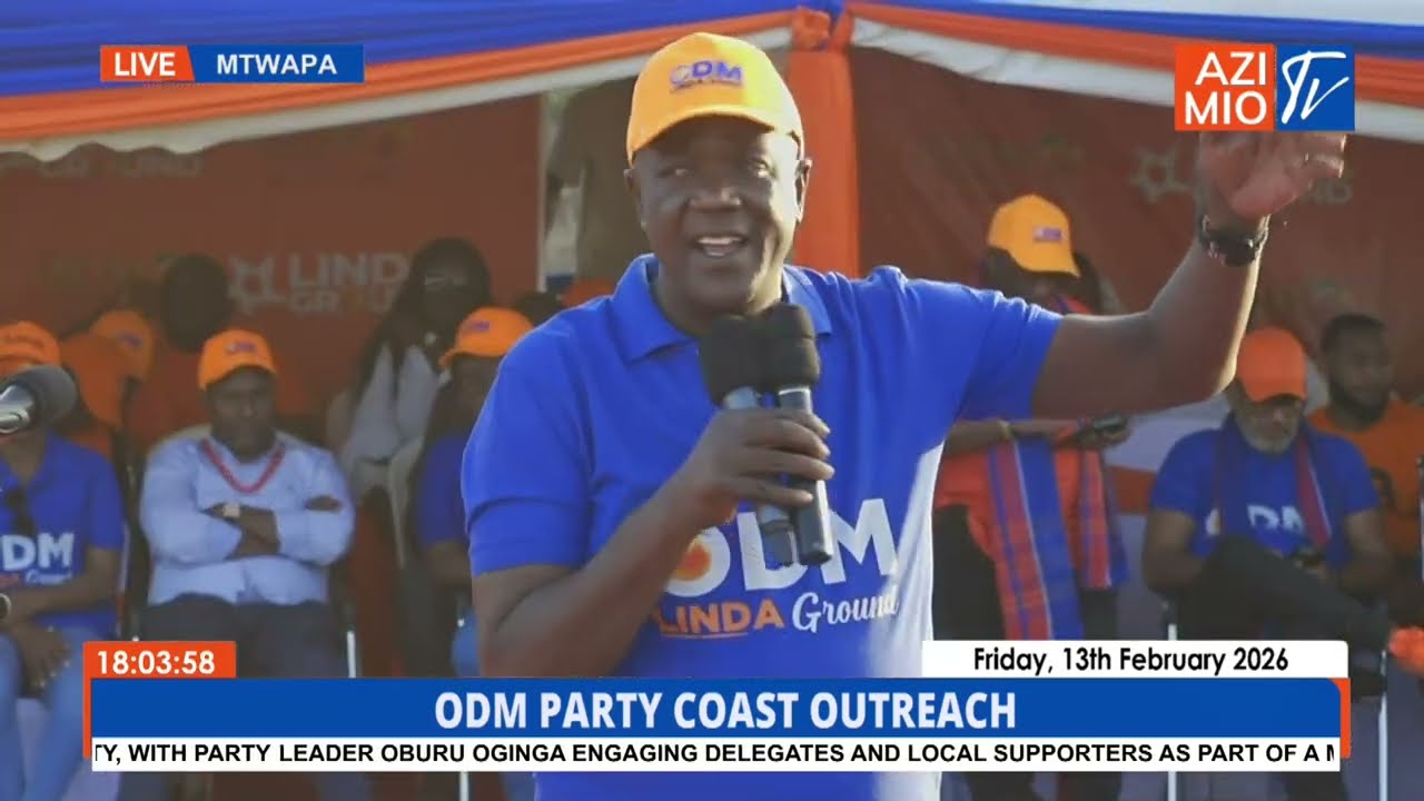 'Sisi Wote Ni Wa ODM' Gov. Mung'aro Rallies Mtwapa, Unleashes COMPELLING Speech During Linda Ground