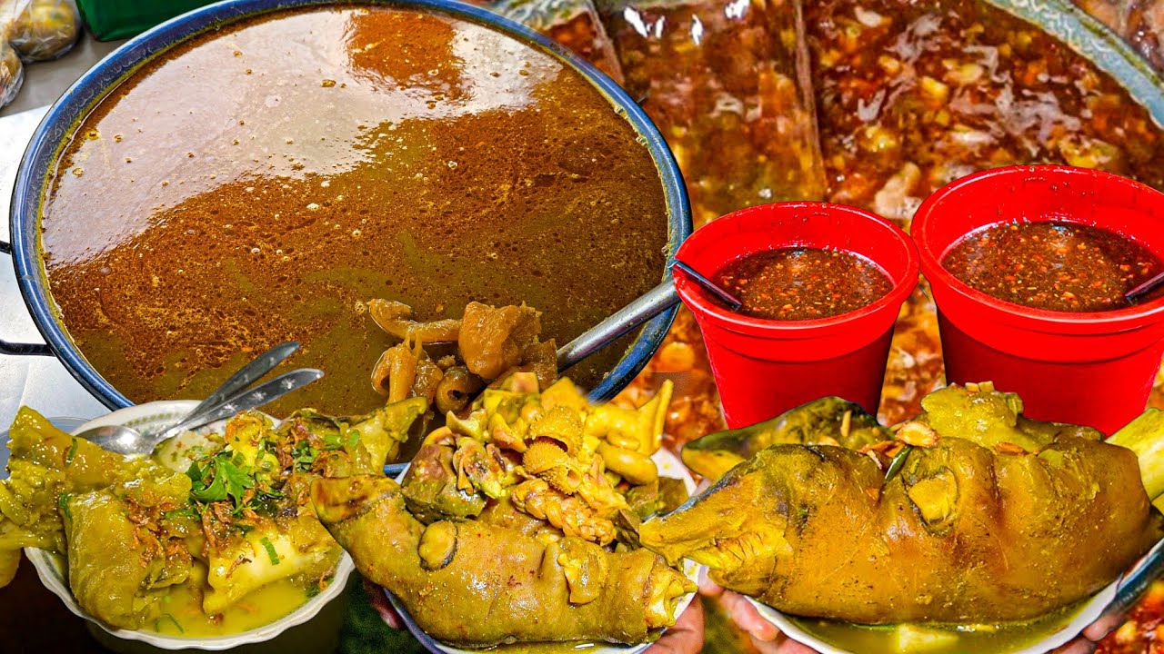 100 KILO KIKIL SAPI HABIS TIAP HARI!! POTONGANNYA GEDE2 EMPUK NGERPUL! Lontong Kikil Kapasari