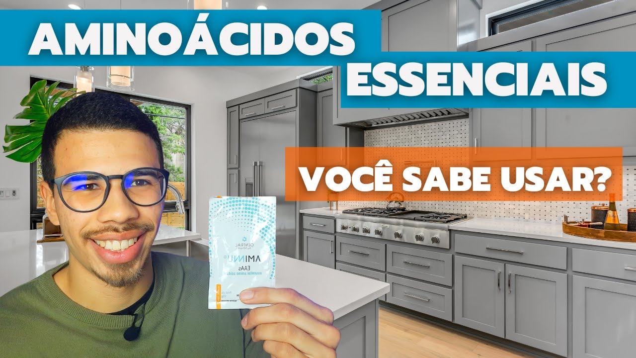 Aminoácidos Essenciais: saiba o que é e como ele ajuda no GANHO de MASSA MUSCULAR