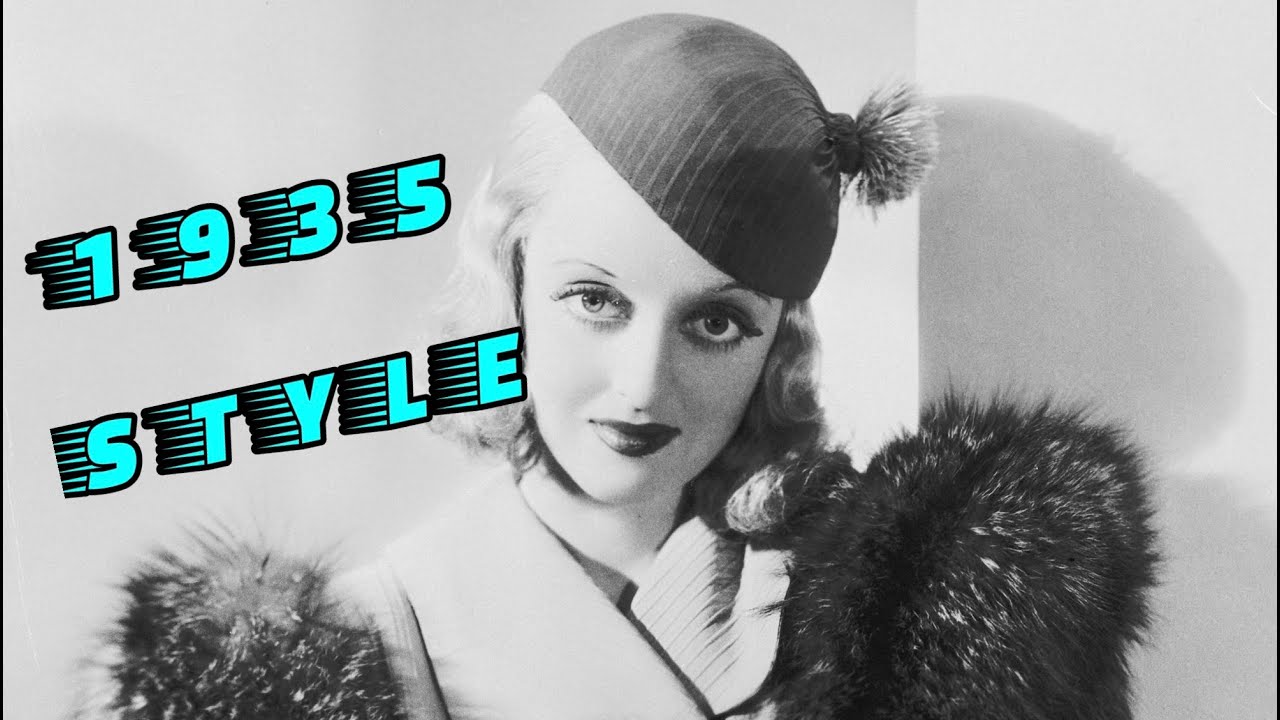 1930s Newspaper 🎩 Featuring Betty Davis And Other Trend Setters From The Past