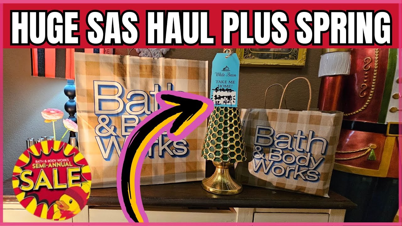 Bath & Body Works | HUGE HAUL | PLUS I MADE A MISTAKE | SAS DAY 15 | #bathandbodyworks