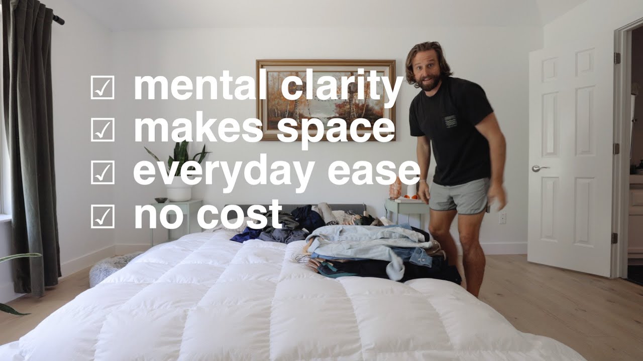 DECLUTTER UR CLOSET, DUDE