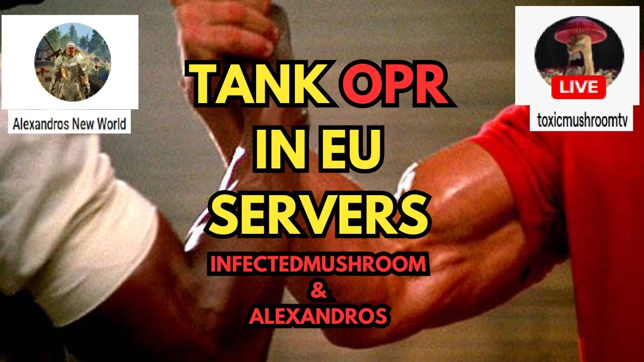 InfectedMushroom & Alexandros OPR / New World: Aeternum Tank PvP (Sword and Shield + Greatsword)