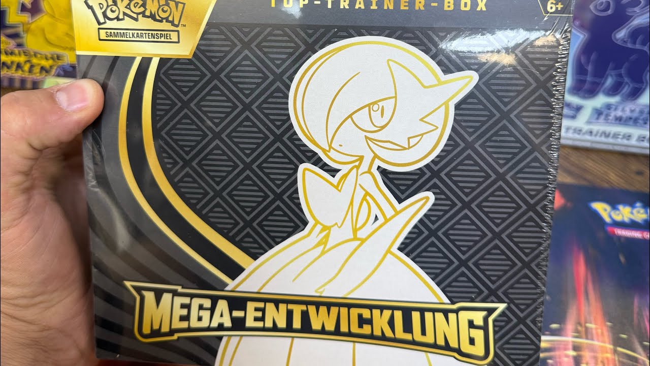 Ich öffne die NEUE Top-Trainer-Box Pokémon Mega Entwicklung 🔥🤩 #pokemon #unboxing #pokemoncards 