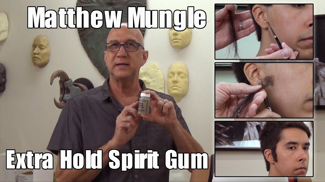 Matthew Mungle Tutorial: Xtra Hold Spirit Gum Hand Laid Hair