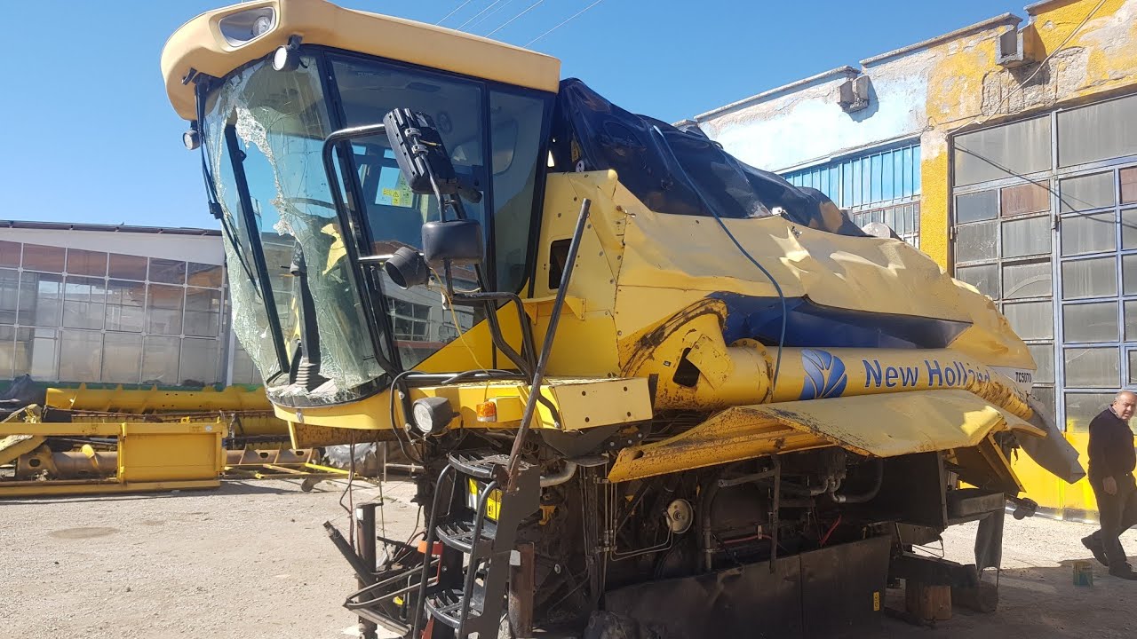 Biçerdöver  kazaları combine harvester