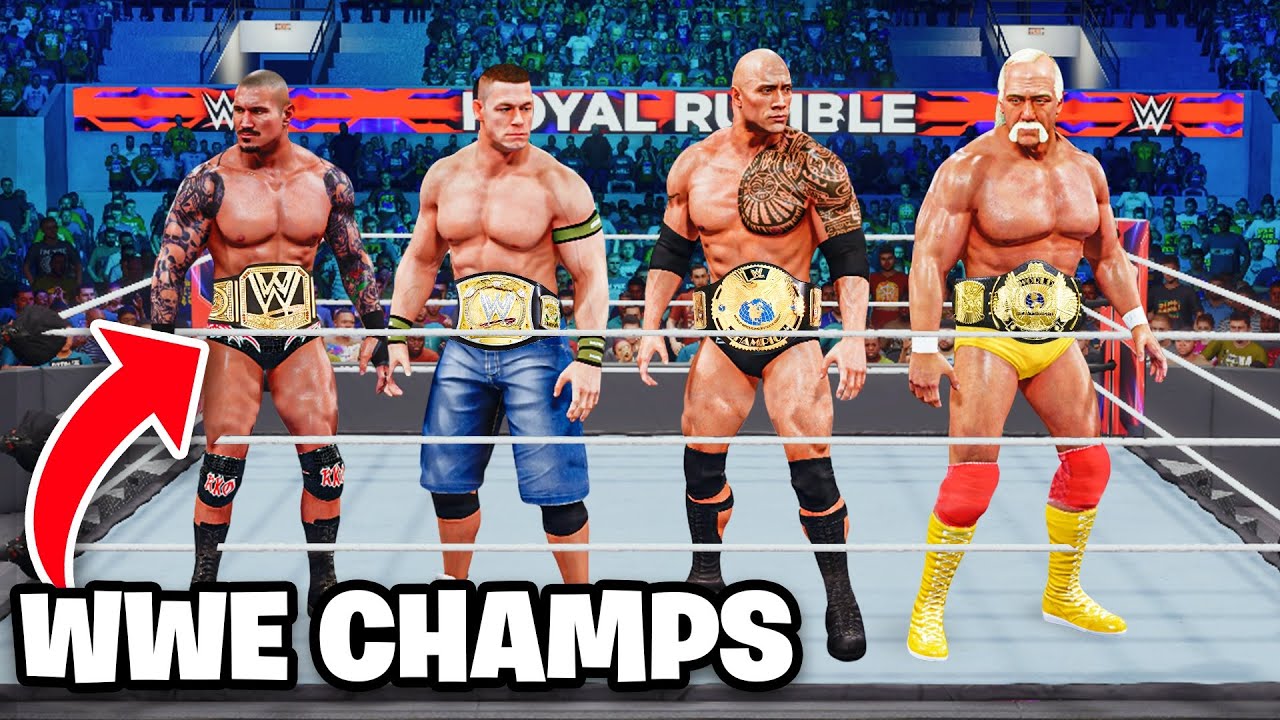 Королевская битва чемпионов WWE!