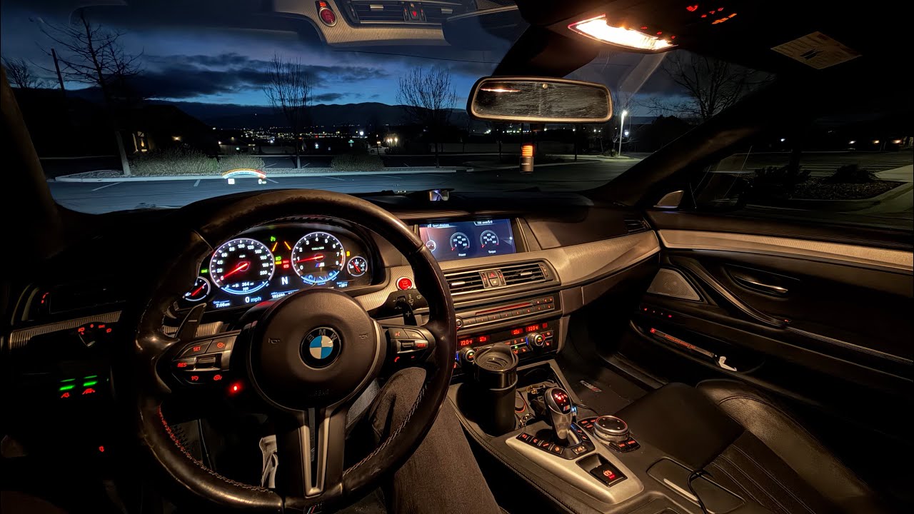 POV Early morning drive - F10 M5 STAGE 2
