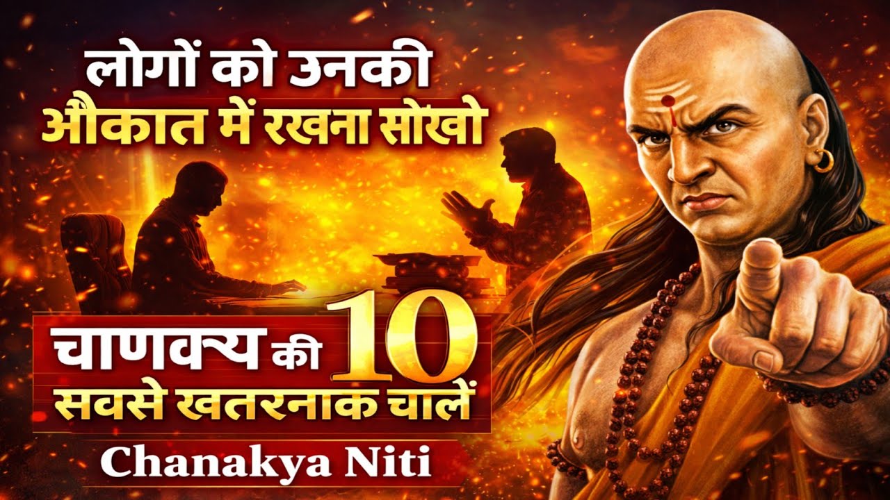 लोगों को उनकी औकात में रखना सीखो | चाणक्य की 10 सबसे खतरनाक चालें | Chanakya Niti 