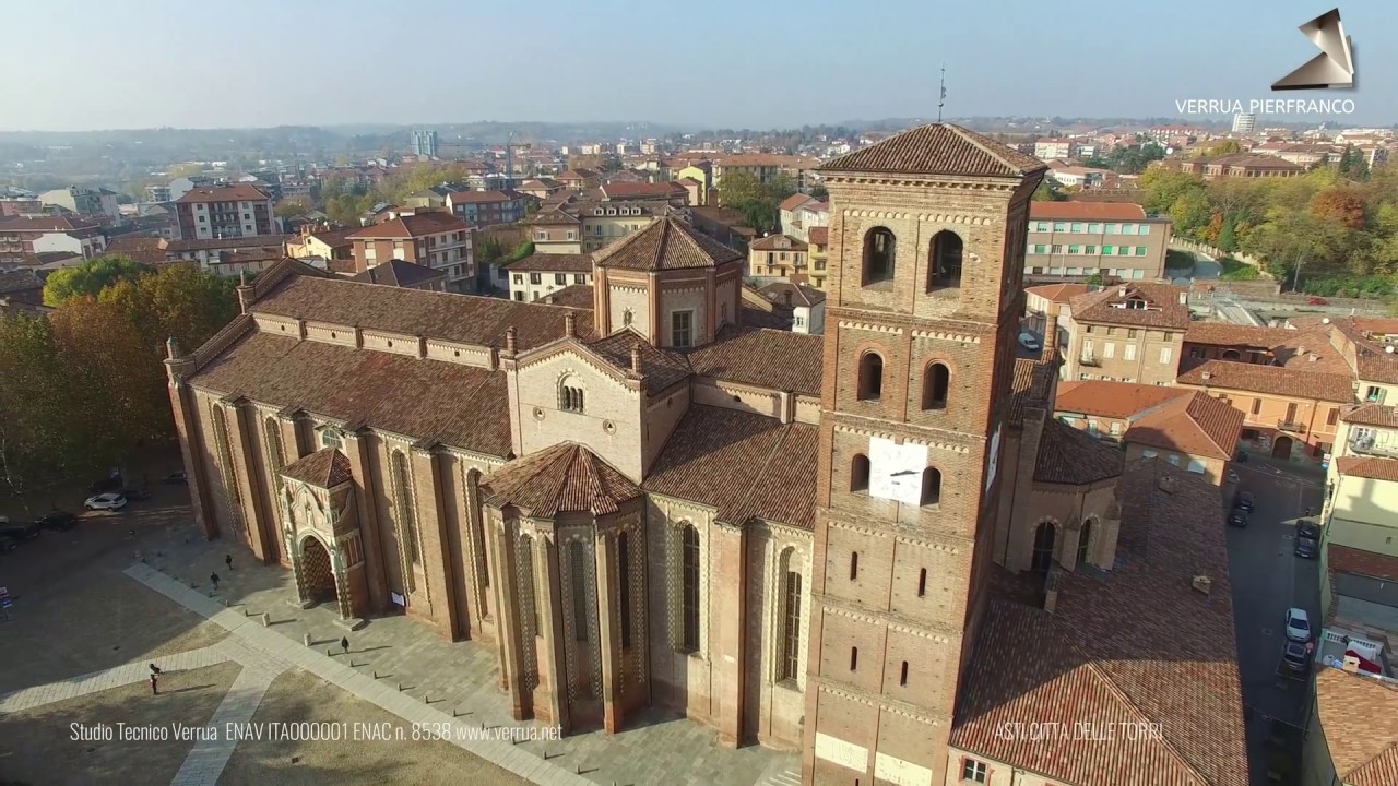 ASTI CITTA DELLE TORRI BOZZA TRAILER - VIDEO CON DRONE ASTI PIEMONTE