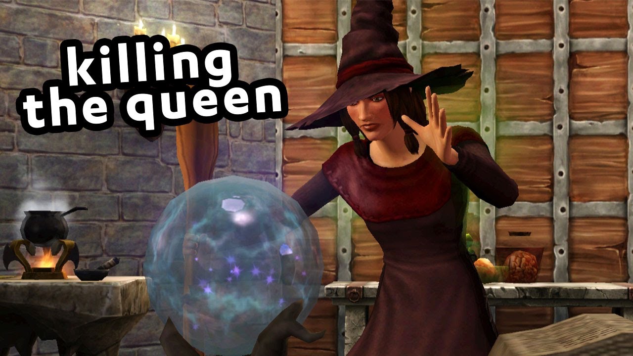 killing the queen in sims medieval (Streamed 3/5/22)