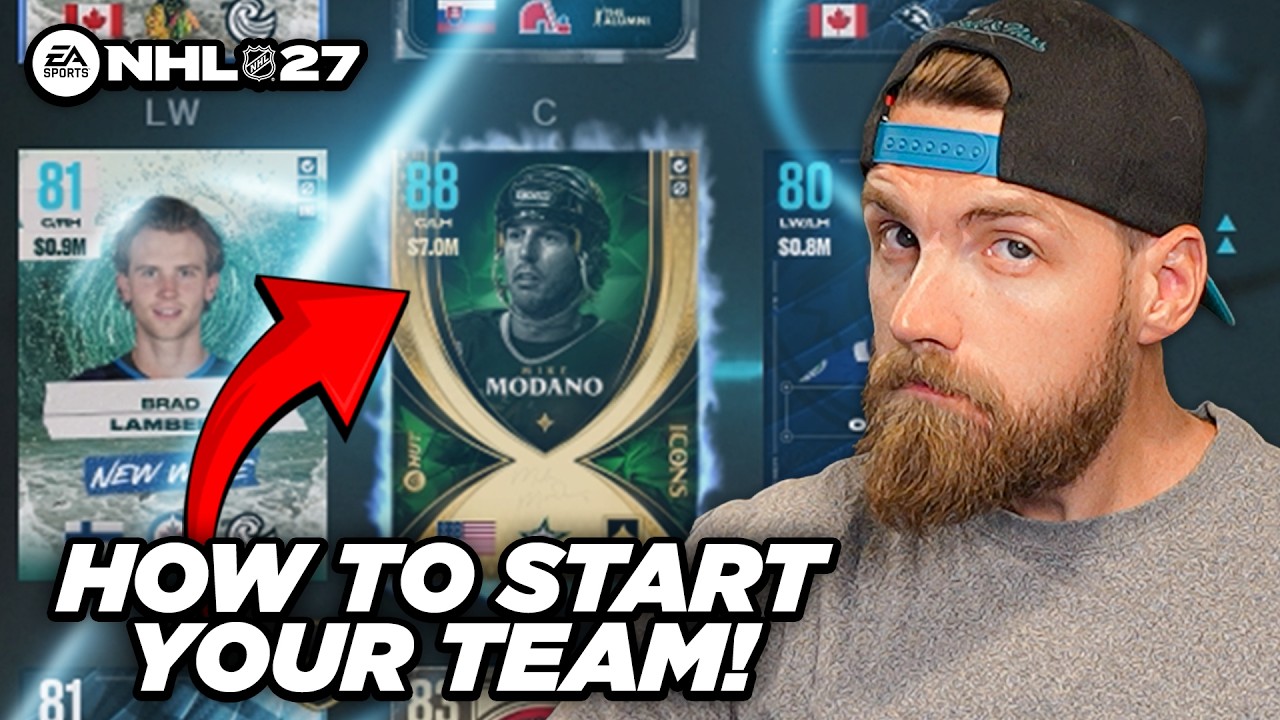 ЛУЧШИЙ СПОСОБ СОБРАТЬ КОМАНДУ В HUT В NHL 27!