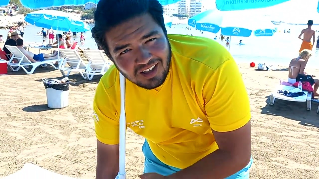 mersin kumkuyu plajı kamp alanı