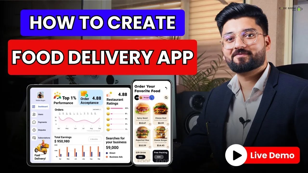 How to Create a Food Delivery App | Build a Food Delivery App in 2026