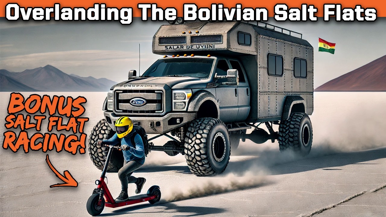 Overlanding the Bolivian Salt Flats 🧂 El Salar de Uyuni