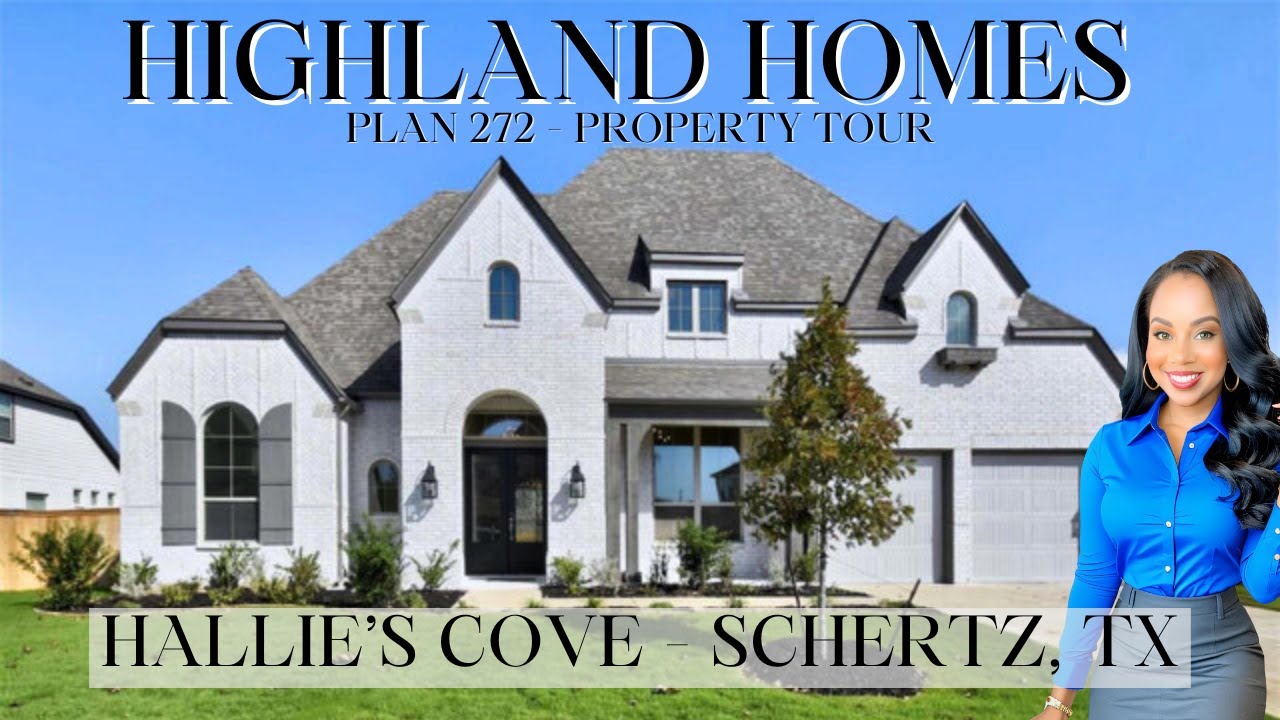 Highland Homes 272 Tour | New Construction Home Tour | Schertz Texas Homes | Texas Luxury Home Tour