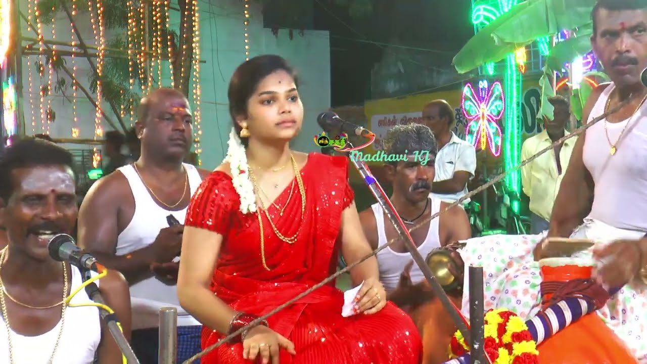 🛑பரமன்குறிச்சி 💥தென்காசி இளம் புயல் 💖மாதவி கலக்கல் வில்லுப்பாட்டு #madhavi