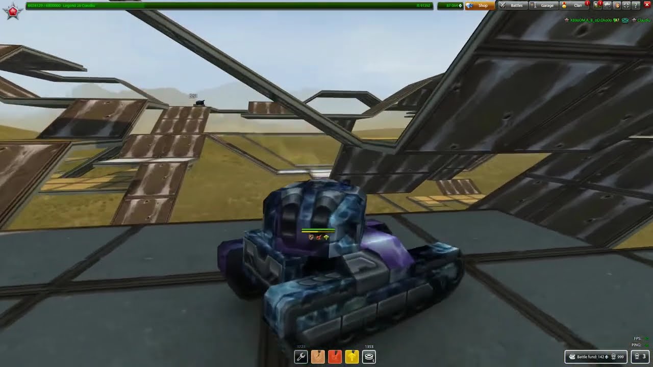 Tanki Online - CLAUDIU DESTROYED ABOD IN THIS GOLD BOX CHALLANGE
