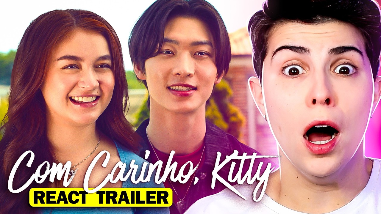 A LARA JEAN ESTÁ DE VOLTA! | Reagindo ao trailer de XO, KITTY