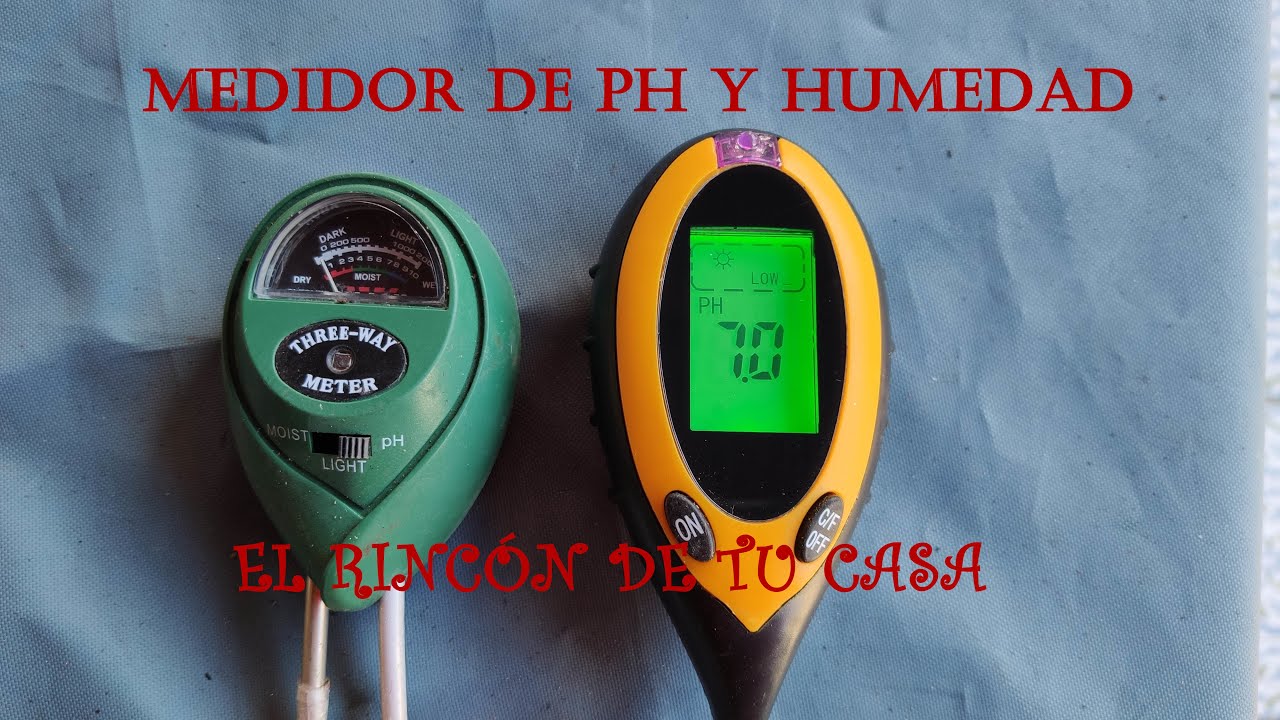 MEDIDOR DE  PH DE LA TIERRA .